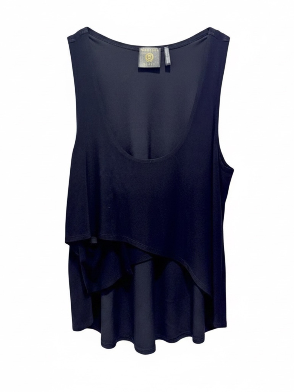 Vecelli Italy Women’s Blouse. Black. Small